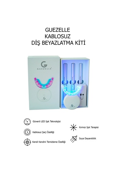 Guezelle Kablosuz Diş Beyazlatma Kiti Beyaz