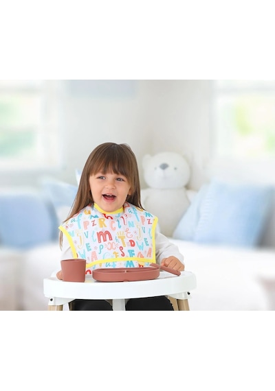 Babyjem Baskılı Blw Kolsuz Mama Önlüğü Balon Desen