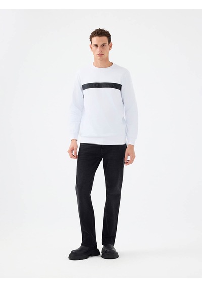 Loft Beyaz Erkek Sweatshirt Lf2041211 Beyaz