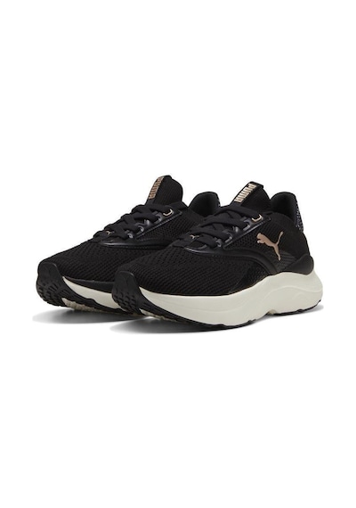 Puma Softride Mayve Leopard Wns Kadın Spor Ayakkabı 31016201 Siyah