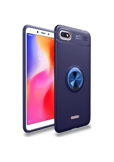 Xiaomi Redmi 6a Kılıf Zore Ravel Silikon Kapak Kırmızı