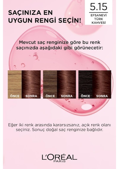 Excellence Creme 5.15 & Beyazlar İçin Kapatıcı Kahverengi Saç Spreyi - Magic Retouch 03 Chatain pktexcrm515scspry-7733