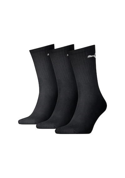 Puma Unisex Sport Crew Lightweight 3lü Çorap Seti 907940 01 Siyah