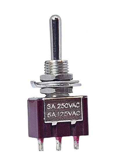 Ic-142 Toggle Switch Yaylı On-off-mom Kaliteli Ø6mm Mts-113