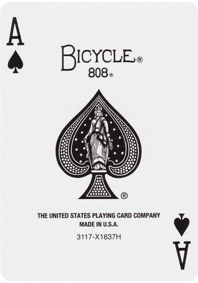 Bicycle Rider Back Gold Oyun İskambil Kartı