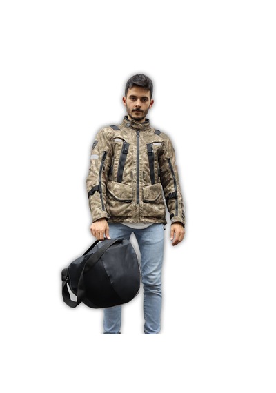 Vexo V100 Motosiklet Kask Çantası Siyah