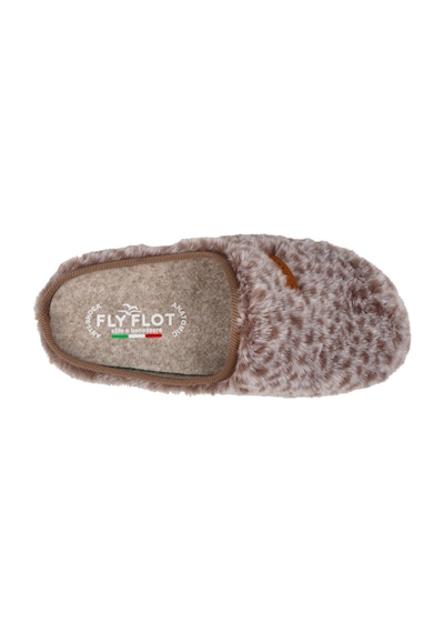 6010-brown Terlik/ Panduf Ev Kadın 89 X93 Dz Fly Flot Cloth Woman Slıpper 6010-brown