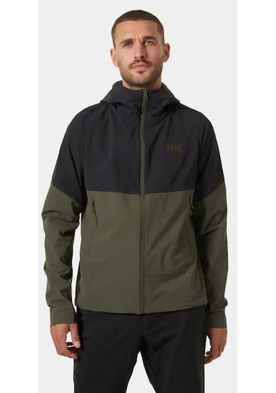 Helly Hansen Blaze Hooded Erkek Softshell Ceket 63286-431 Haki 001