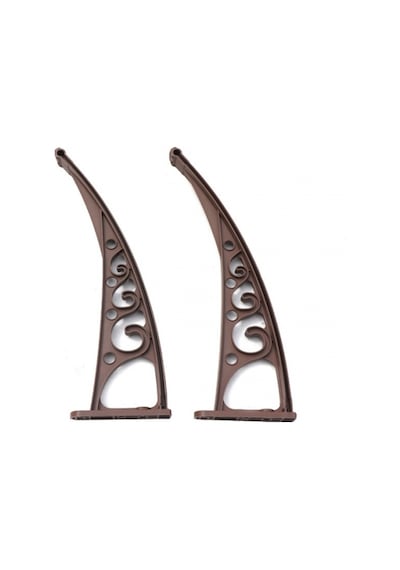 Pratik Sundurma Kapı Pencere Üstü 100x120 Cm Bronz Levha Bronz