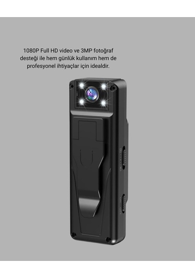 Tr 180 Derece Dönebilen Mini Kamera Full Hd Tft Ekran Hareket Sensörlü Kopya
