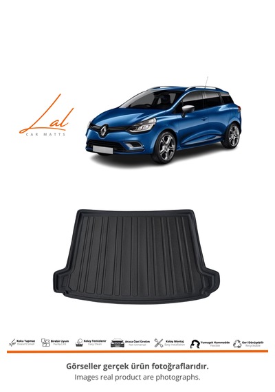 Renault Clio 4 Sport Tourer Yüksek Zemin Bagaj Havuzu 2012-2019