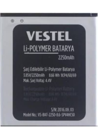Vestel Uyumlu Venüs V5000 Batarya Pil