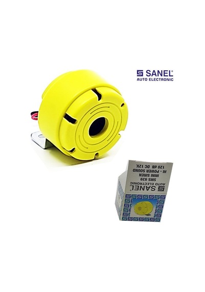 Sanel Oto Alarm Mini Siren 12V 120Db Smd939 SMS939