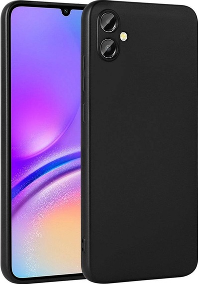 Galaxy A05 Kılıf Zore Premier Silikon Kapak Siyah