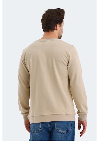 Slazenger Ortwın Erkek Bej Sweatshirt Bej