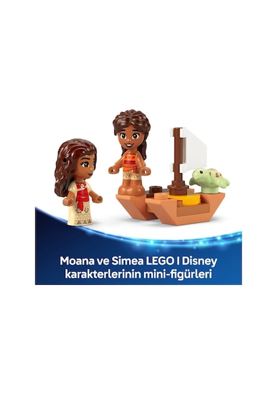 LEGO® ǀ Disney Moana’nın Ada Evi 43260 - 5 Yaş ve Üzeri Çocuklar için İnşa Edilebilen Mini Bebek Evi İçeren Oyuncak Yapım Seti (175P)