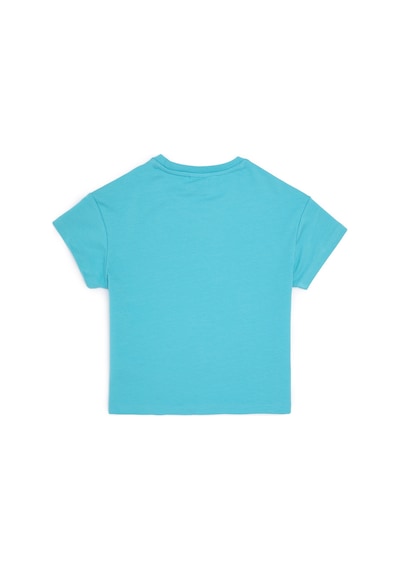 U.S. Polo Assn. Kız Çocuk Mint Bisiklet Yaka Tişört 50288124-VR090
