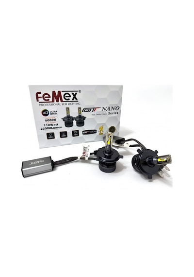Femex Ford Ranger 3 2009-2018 Kısa Far Tip1 Led Gtnano Pro