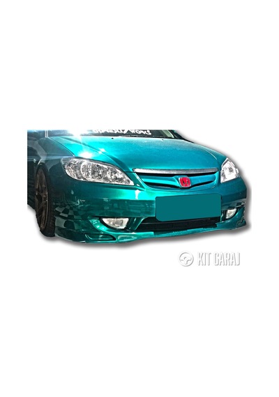 Kit Garaj Civic Vtec 2 Makyajlı Mugen Ön Ek Plastik Boyasız