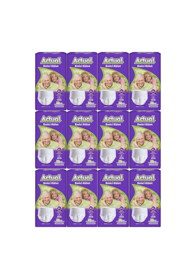 Actual Emici Külot Yetişkin Bezi Xl - Extra Large -büyük 360 Adet