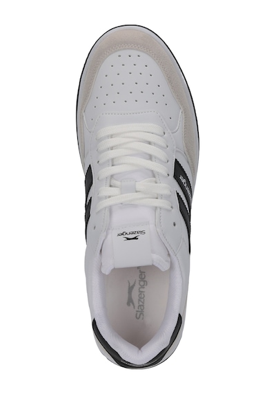 Slazenger Flare I Erkek Beyaz / Siyah Günlük Spor Ayakkabısı Beyaz - Siyah