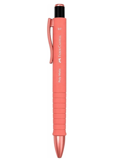 Faber-castell Poly Matic 0.7 Versatil Kalem Mercan Metalik Pembe