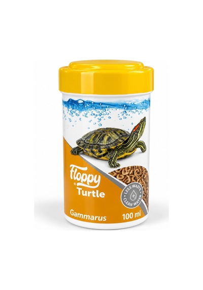 Floppy Gammarus Kaplumbağa Yemi 100ml