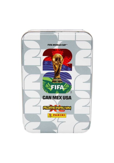 Panini Fıfa World Cup 2026 Adrenalyn Xl Trading Card Metal Kutu Beyaz Özel Koleksiyon Seti