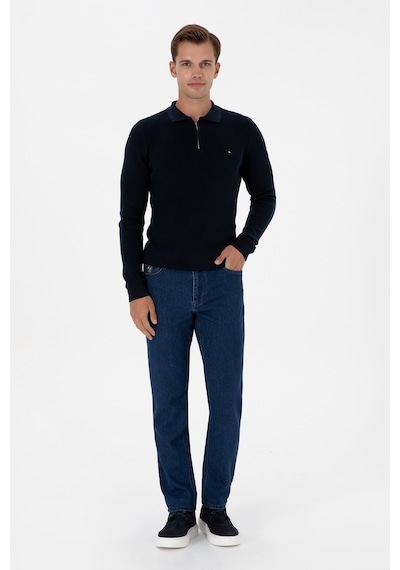 U.S. Polo Assn. Erkek Lacivert Basic Kazak 50313685-VR033