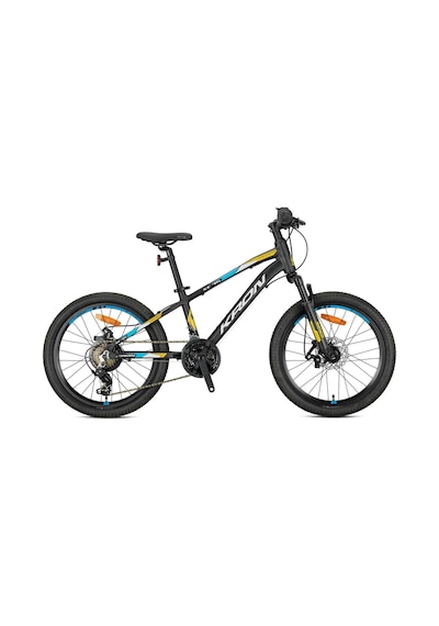 Kron Xc 75 - 24 Mtb - 13' - 21 Vites -m.disc - Mat Siyah/sarı-gri-mavi