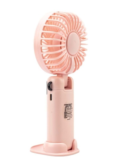 Dawreek Bt0257led Göstergeli El Fanı Pembe