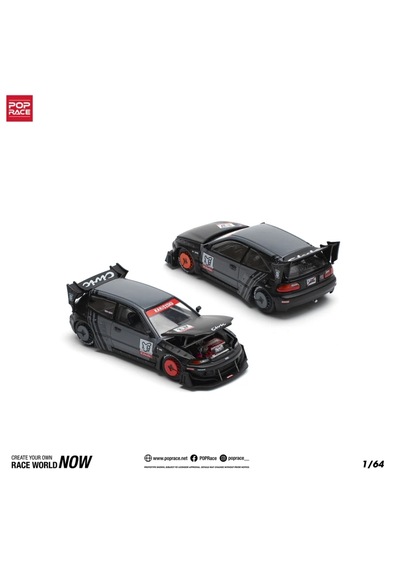 Poprace-honda Pandem Civic "kanjozoku" 1/64
