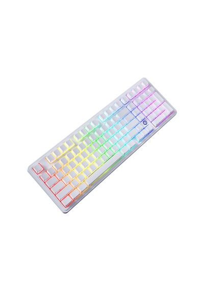 Ajazz Ak980 Max V2 8000 Hz Manyetik Rgb Oyuncu Klavyesi Beyaz Meow Meow