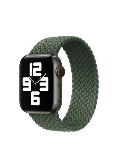 Ally Watch 7-8 45mm 6-5-4 44mm Watch Ultra 49mm Single Loop Plastik Kayış Kordon 3 - Hs08373830-9 Haki