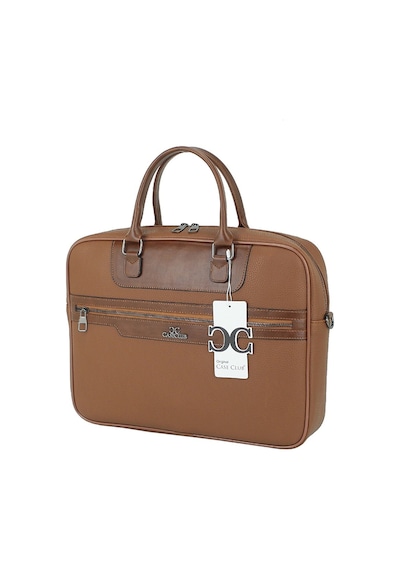 Case Club Taba Renk Evrak Çantası 15,6'' Laptop Bölmeli Taba