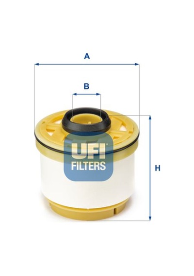 Yakıt Filtresi Toyota Hılux Vıgo 2.5l 2kdftv Kun15 Kun25 05-15 3.0l 1kd-ftv Kun26 05-14 / Isuzu D-ma
