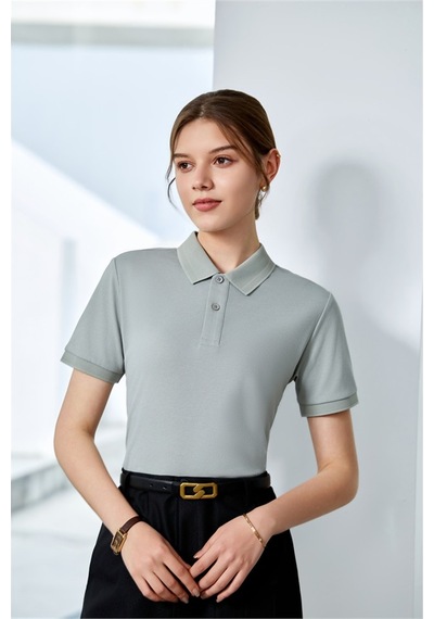 New Performance Premium Polo T-shirt 58.1% Pamuk 37.7% Polyester 4.2% Spandex Yeşil