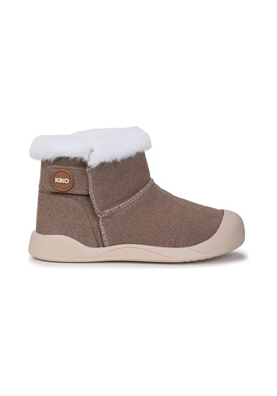 Kiko Kids Liplan Cırtlı Termo Taban Kız Çocuk Bot Ayakkabı Kum