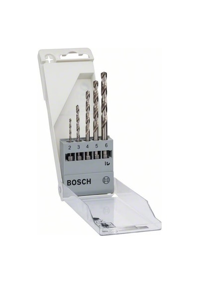 Bosch Hex Şaft 2-6 mm 1/4 Metal 5 Parça Matkap Ucu Set - 2608595517