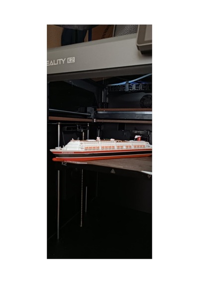 Poseidon Dan Kaçış Ss Poseidon Gemi Maketi 3d Baskı Koleksiyonluk Yolcu Gemisi Modeli