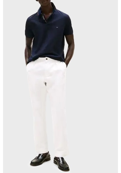Tommyhilfiger Polo Yaka Logo Pike T-shirt.regular Fit Lacivert