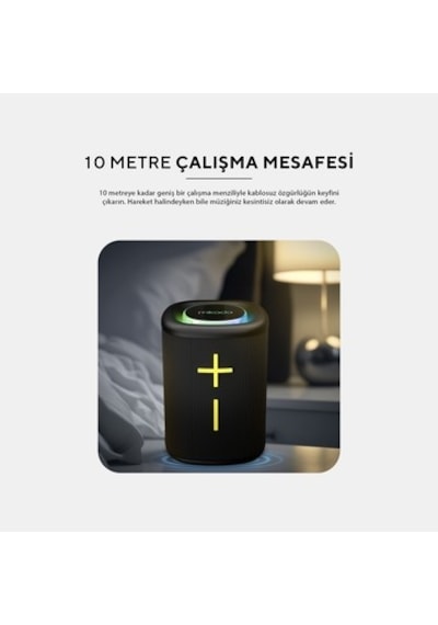 Mikado Md-26bt Nexus Siyah 6w 1200mah Usb-tf-tws-ıpx6 Bluetooth