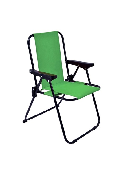 Exent 2 Adet 2-6 Yaş Lüx Çocuk Piknik Sandalyesi-mini Kamp Sandalyesi-yeşil Çok Renkli