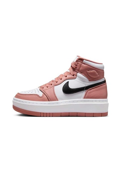 Nike Air Jordan 1 Elevatevhıght Leather Unisex Sneaker Hakiki Deri Günlük Spor Ayakkabı Beyaz Pembe Beyaz - Pembe Nike Air Jordan 1 Elevatevhıght Leather Unisex Sneaker Hakiki Deri Günlük Spor Ayakkabı Beyaz Pembe Beyaz - Pembe