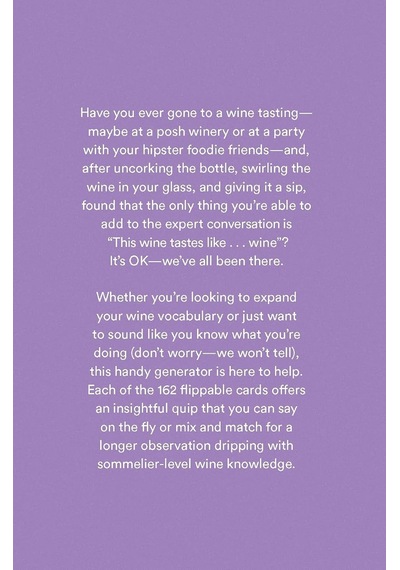 Wine Convo Generator: Mix And Match Witty Phrases To Sound Like A Sommelier