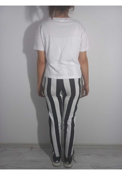 Vinetta Pijama Siyah Beyaz