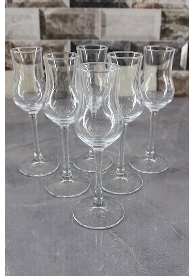 Paşabahçe 440111 Grappa Kahve Yanı Su Bardağı 6'Lı