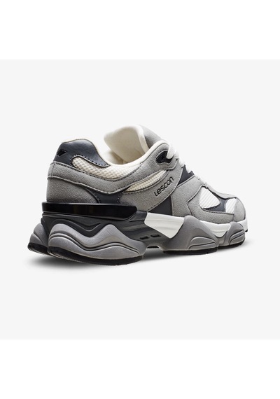 Lescon Ghost Easystep Unisex Spor Ayakkabı Gri Beyaz
