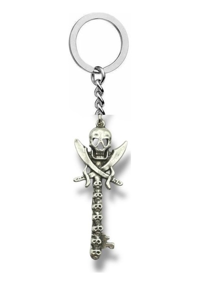 Kurukafa & Anahtar Zincir Anahtarlık Gotik Tarz Unisex Metal Aksesuar