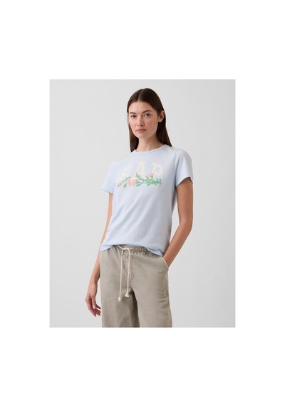 Gap T-shirt Kadın Xl Beden Havuz Başı Mavi Renk %100 Pamuk Poolsıde Blue